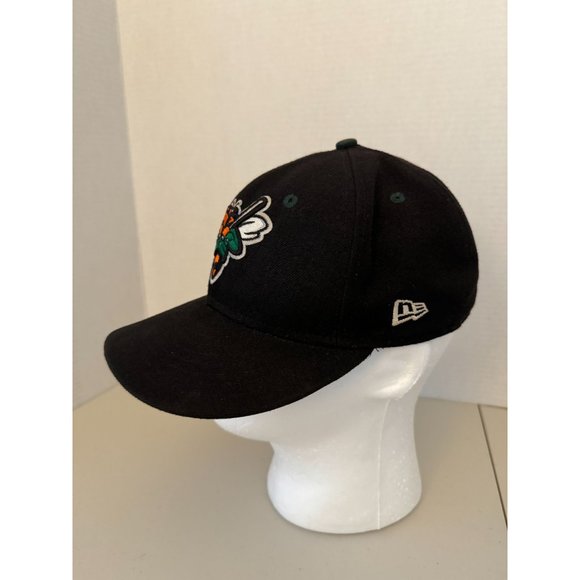 Vintage Augusta GreenJackets New Era 59Fifty Fitted 7 Hat Black MiLB Baseball - Picture 2 of 9